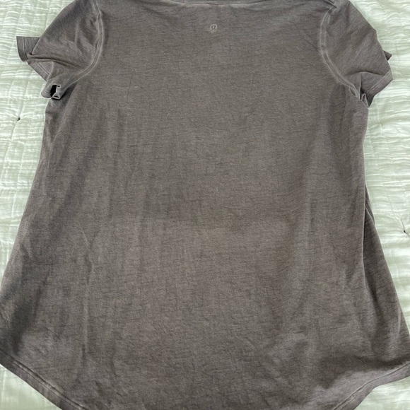 lululemon athletica Tops - Lululemon Love Crew tshirt in Moonstone size 12